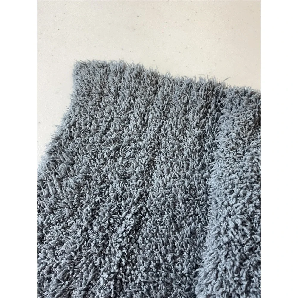 Barefoot Dreams Cozy Chic Large Throw Blanket plush Gray  75